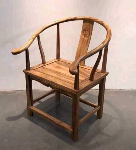 胡桃木中式圈椅
