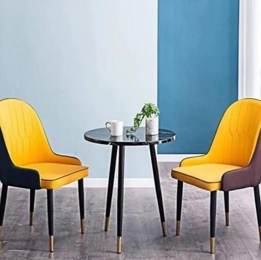 北欧椅子家用轻奢靠背椅成人餐椅现代简约餐厅餐桌椅网红化妆凳