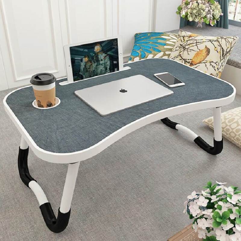 床上小桌子懒人桌大学宿舍神器学生寝室可折叠简易多功能电脑书桌