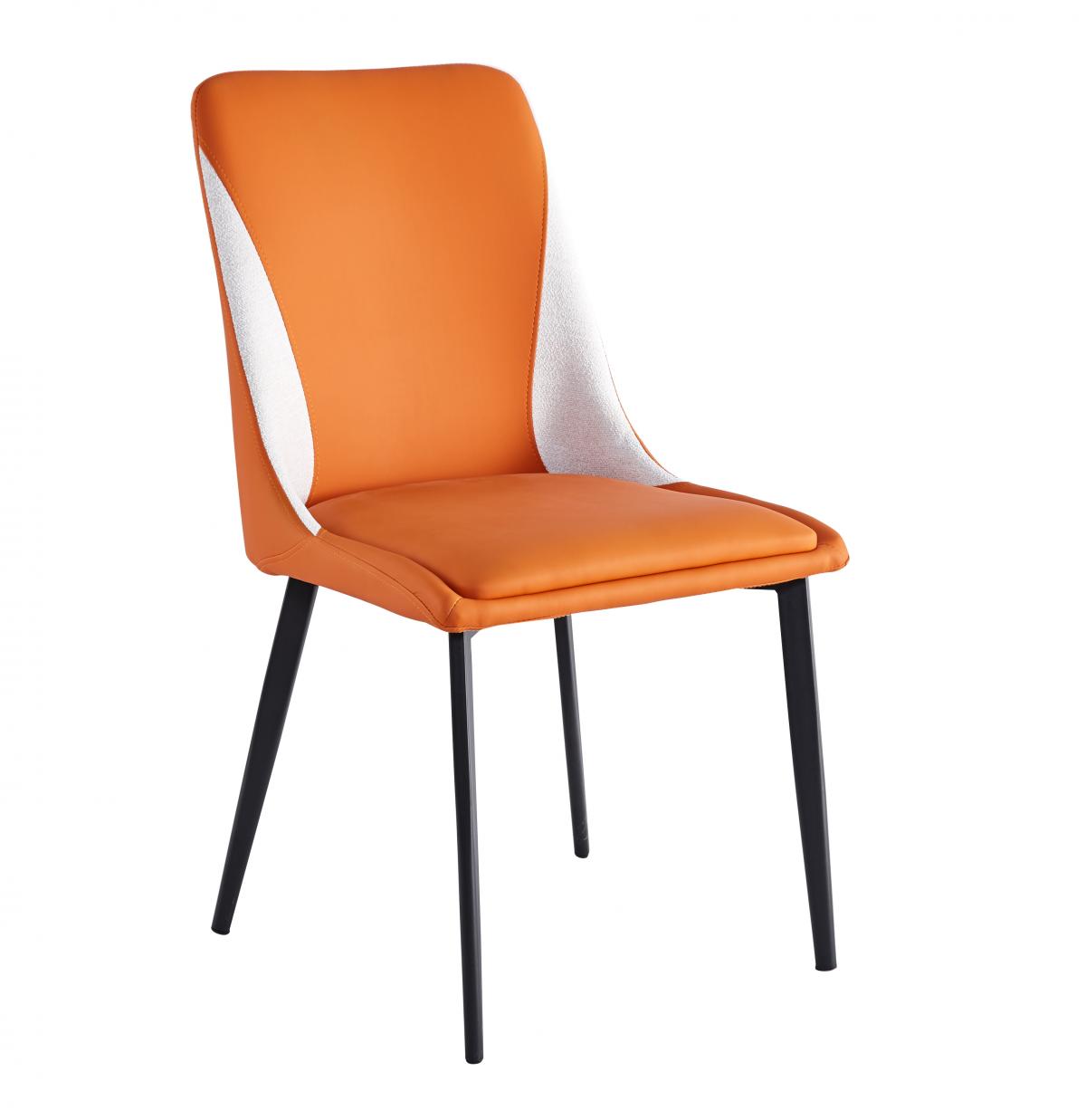 北欧现代简约餐椅家用椅子轻奢极简皮椅靠背椅凳子设计师酒店网红