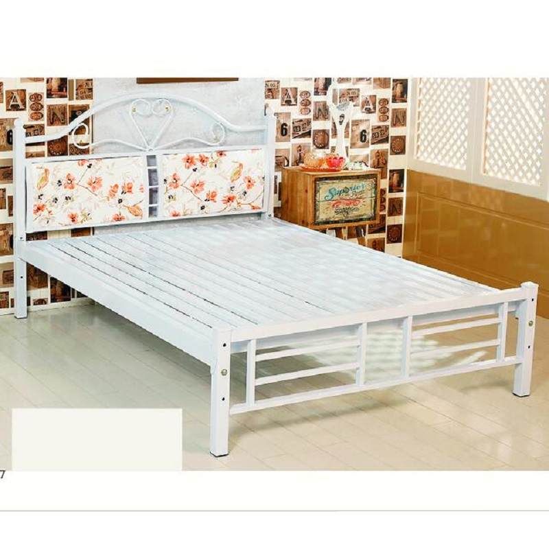 环保铁艺床双人床1.5米成人钢架铁床欧式铁艺公主床铁架单人床