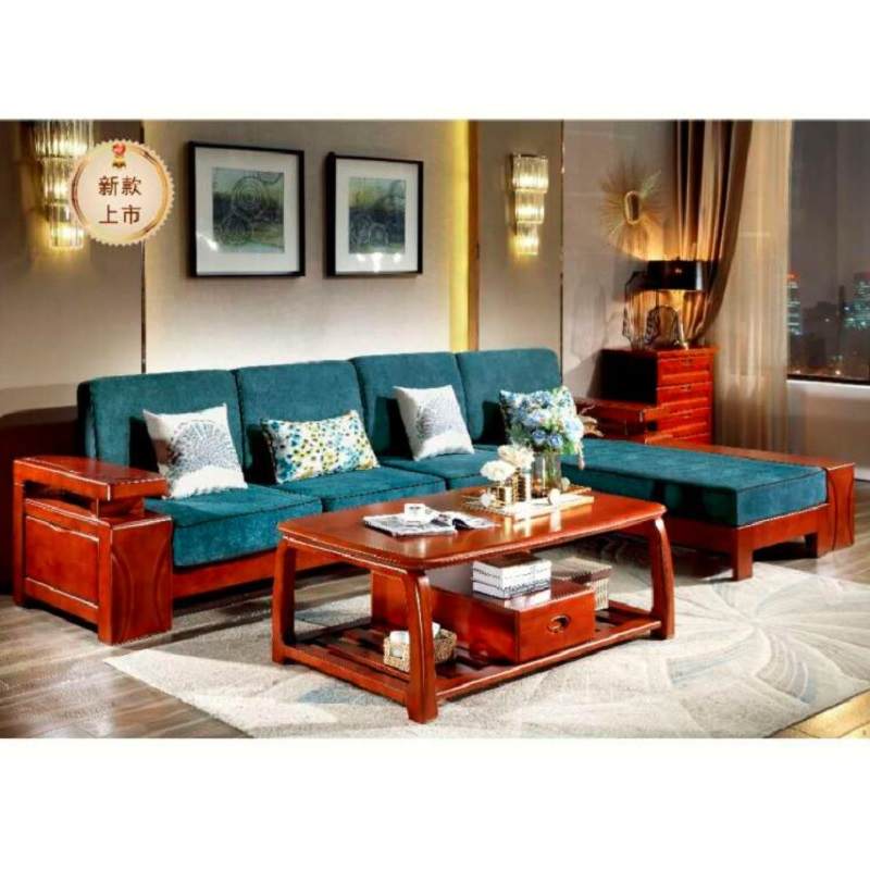 红木沙发 新中式现代简约家具组合花梨木 刺猬紫檀全实木仿古客厅