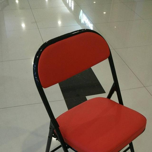 艳成家具生产桥牌椅  铁管折叠椅  铁盘折叠椅  结实耐用