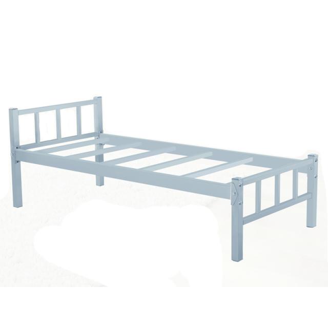 加固加厚简易铁床单人床午睡床员工宿舍铁床铁艺环保铁床