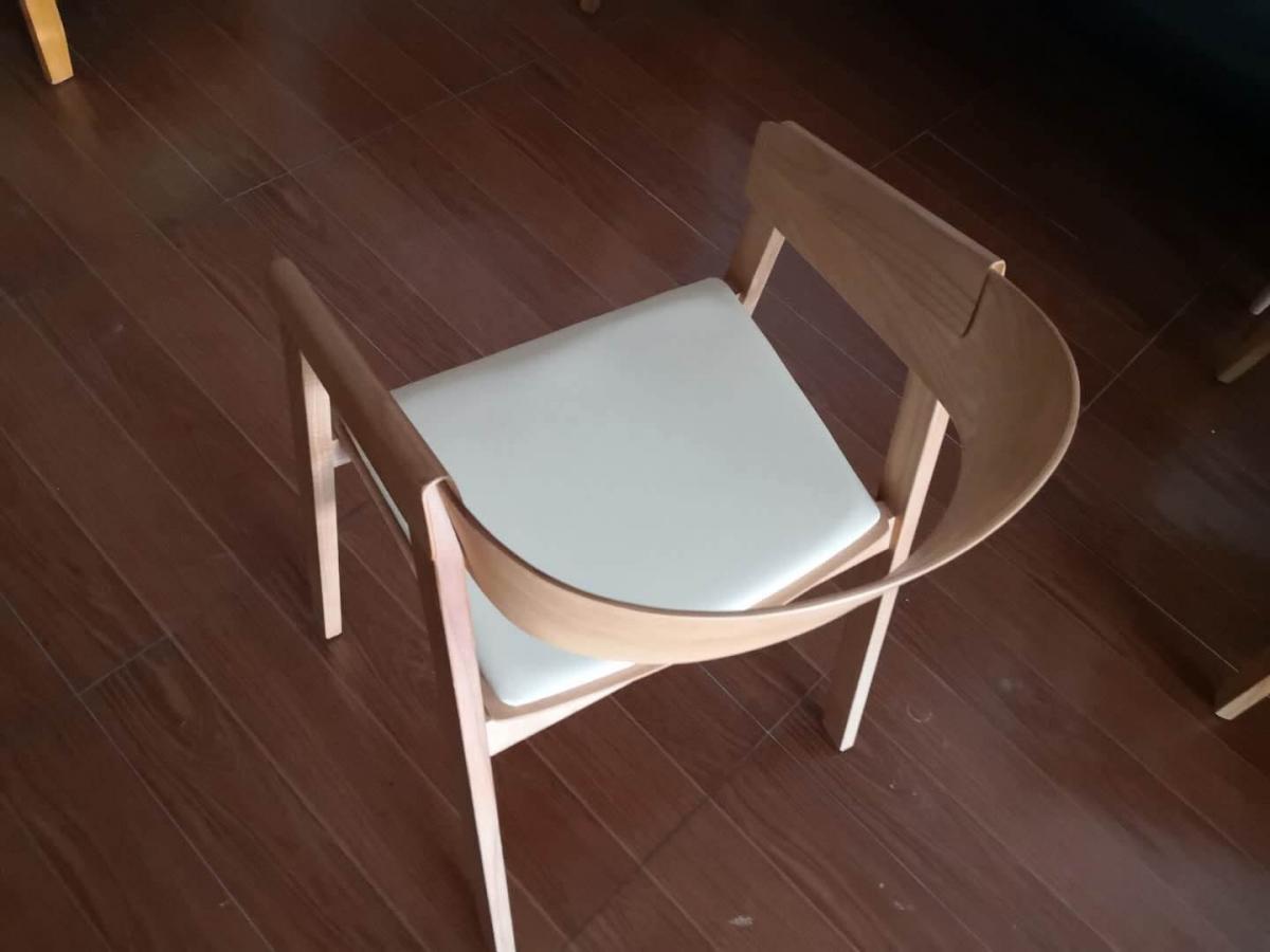 圈椅，休闲椅，白蜡木椅，餐椅