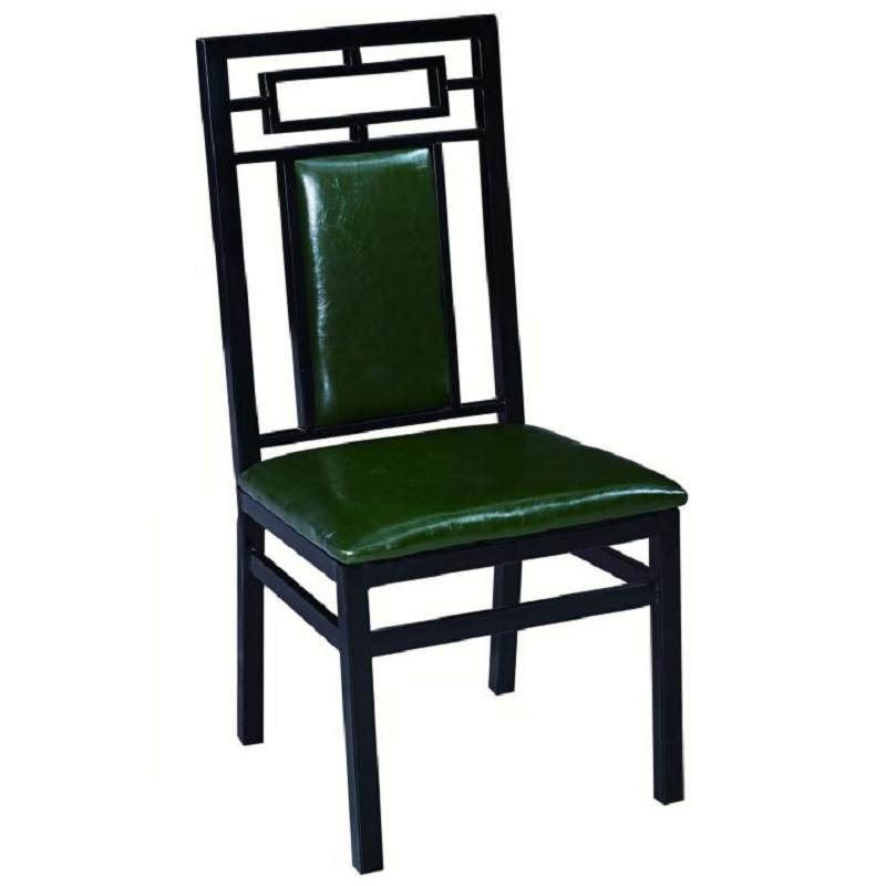 新中式餐厅酒店宴会椅子时尚简约古典饭店餐桌椅仿实木包厢家用椅