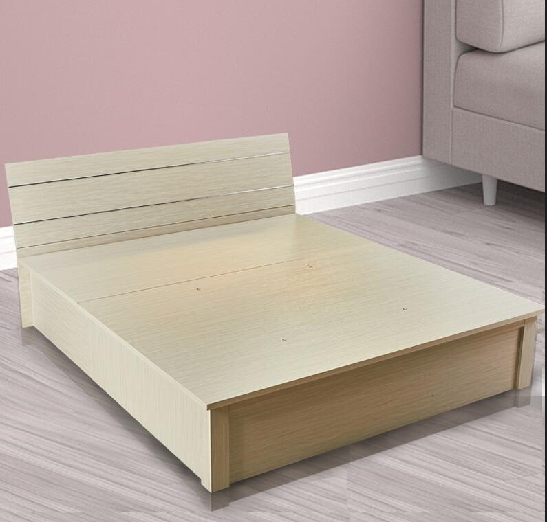 现代简约风 单双人床 小户型简易家用床