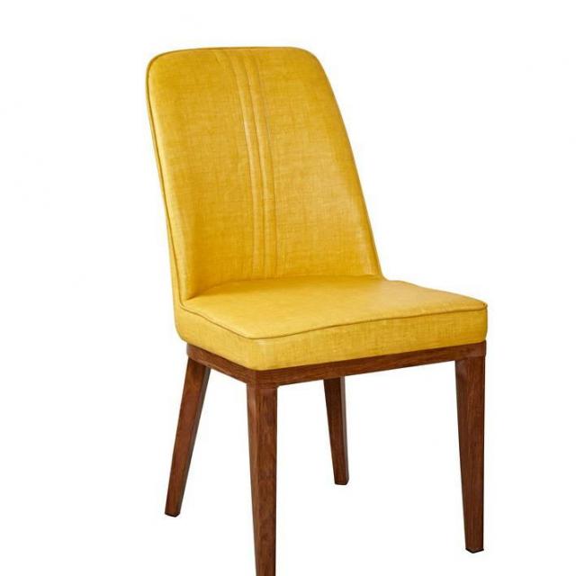 北欧餐椅现代简约家用书桌椅子靠背创意餐厅凳子仿实木布艺软包椅